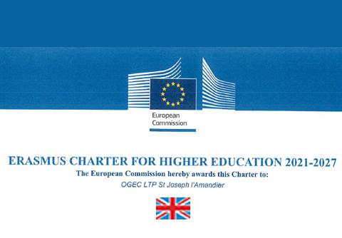 Charte Erasmus / anglais