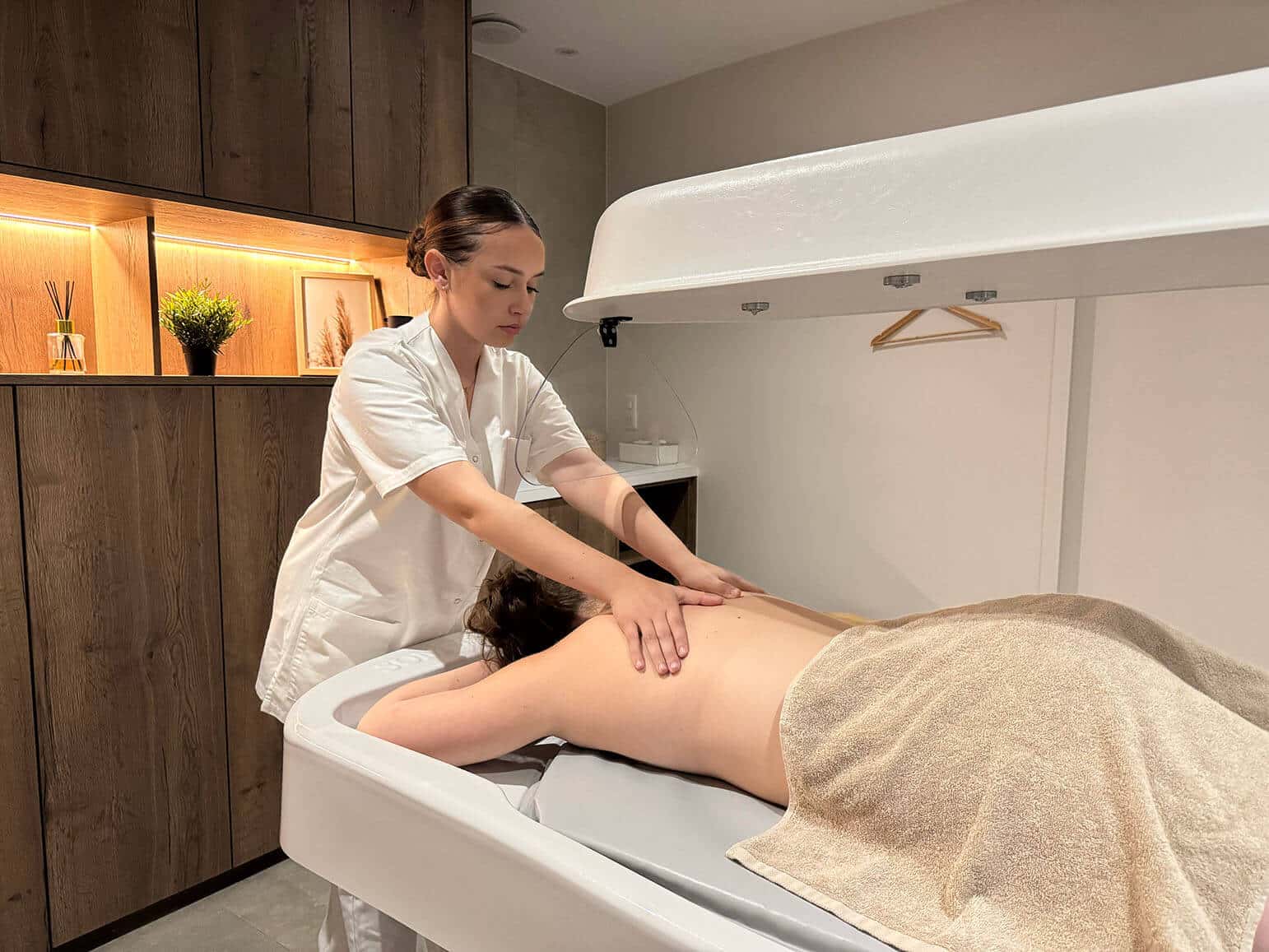 Séance clientèle au Spa pédagogique : offrez-vous un moment de bien-être